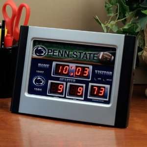 Penn State Nittany Lions Alarm Scoreboard Clock