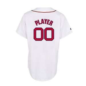  Boston Red Sox Custom Player Home Youth Replica Jersey 