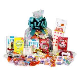 Spring Time Gift Bag of Nostalgic Retro Candy  Grocery 