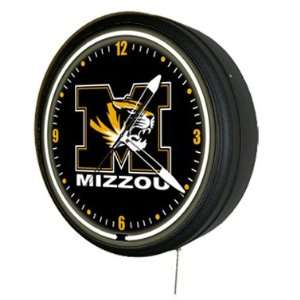  Missouri Tigers NCAA College Neon Clock