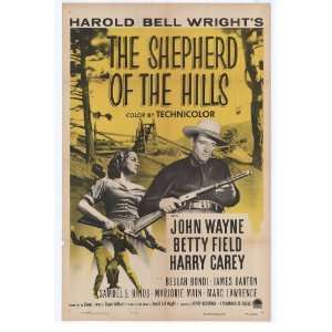  Shepherd of the Hills   Movie Poster   27 x 40
