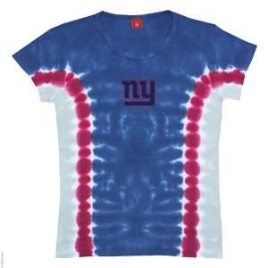  New York Giants Juniors Cap Sleeve Logo T shirt Sports 