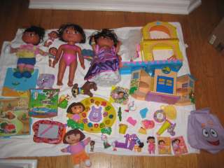   Of Dora The Explorer Toys Dolls Backpack Stable Rescue Center Games