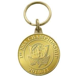  Dallas Mavericks 2011 NBA Champions Bronze Coin Keychain 