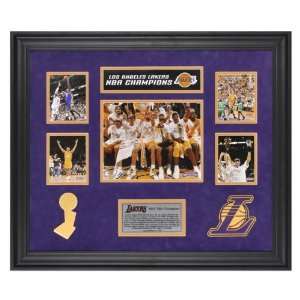  Los Angeles Lakers 2010 NBA Championship Framed 5 
