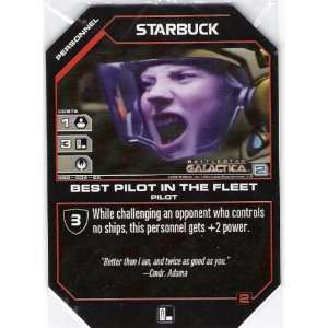  Battlestar Galactica Collectible Card Game Starbuck Promo 