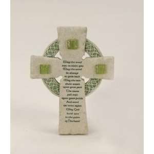 May The Road Irish Blessing Faithstone Wall Cross 6.5  
