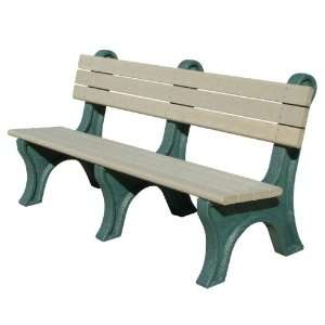  Park Classic 6 Backed Bench Patio, Lawn & Garden