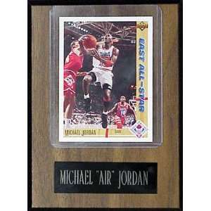 Michael Jordan Chicago Bulls 4x6 Unsigned Card Plaque