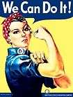rosie the riveter sign  