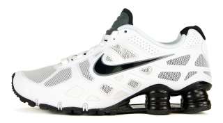 Nike Shox Turbo 12 (GS) Boys Sz 5 Womens 6.5 Running Shoes White/Black 