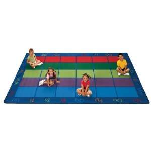   Place Seating Classroom Rug   76 x 12 Rectangle