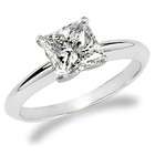   Co. 1.25 Ct D I3 Princess Cut Solitaire Diamond Engagement Ring
