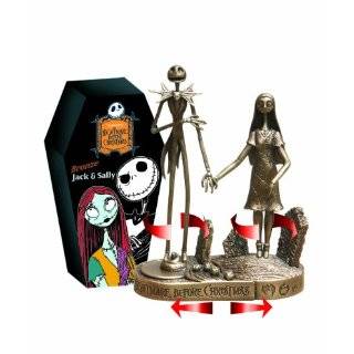 Disney Jack and Sally Bronze Paperweight