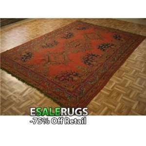Oushak Hand Knotted Oriental rug 
