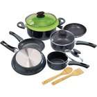    Friendly Nonstick 5 1/2 Quart Saute Pan with Helper Handle and Cover