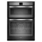   Gold 30 in. Electric Combination Wall Oven and Microwave   Black Ice
