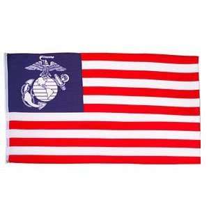 US Flag W/ USMC Logo 3 X 5 