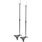 Sanus Pair of Adjustable Height Tear Drop Home Theater Speaker Stands