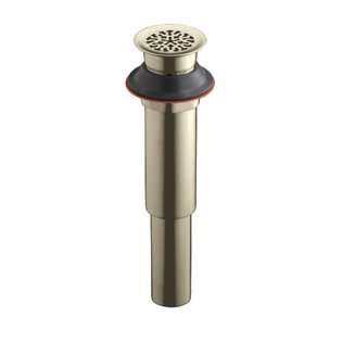 Kohler K 7108 BN Decorative Grid Drain Without Overflow, Vibrant 