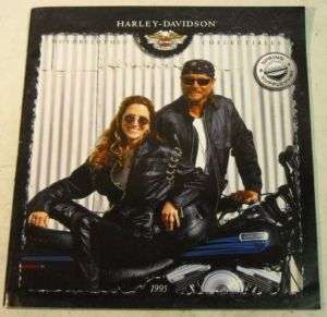 Harley Davidson Motorcycle 1995 Clothing Sales Brochure  