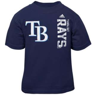 Tampa Bay Rays Tee  Adidas Tampa Bay Rays Toddler Navy Blue The 