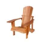   Red Cedar Standard Adirondack Patio Chair with Exterior Stain Finish