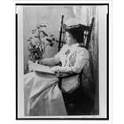 Library Images Historic Print (M) [Nursing student wearing a starched 