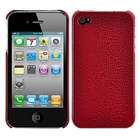 Sumdex CP4SWD RD Crystal Chrome iPhone 4 Case   Red