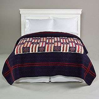 Vintage Glory Americana Quilt  Country Living Bed & Bath Decorative 
