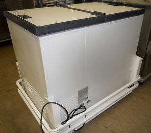 Fricon USED Top Loading Rolling Commercial Freezer  