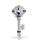 bling jewelry ny 5th ave designer inspired blue sapphire cz