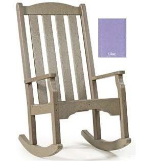  Living High Back Rocking Chair Lilac Classic Quest Style High Back 
