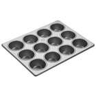 Focus Foodservice Commercial Bakeware 12 Count 2 3/4 Inch Cupcake Pan 