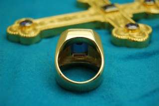 Exceptional Bishops Ring (Solid 10k Gold) + chalice  
