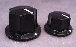 OLD STYLE GUITAR OR AMP VOLUME TONE KNOBS   SET OF 2  