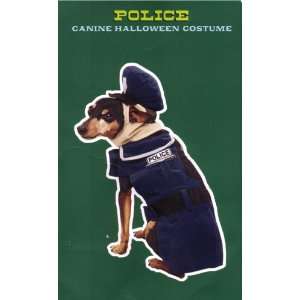 SMALL   Police Dog Costume or Cat Costume for Small Pet 10 12 
