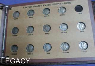 PARTIAL MERCURY DIME COLLECTION 90% SILVER (GRT  