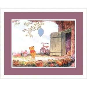    Poohs Balloon Time Fun by Disney   Framed Artwork