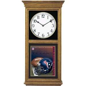 Wincraft Houston Texans Regulator Wood Clock  Sports 
