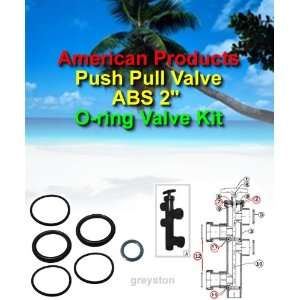   Push Pull Valve ABS 2 O ring Kit 1990   Current 