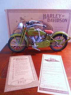 Harley Davidson 1917 Diecast Metal 1/6 Motorcycle Xonex NEW in BOX 