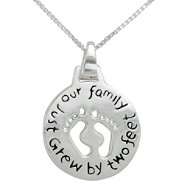 Reflections Our Family Just Grew Pendant in Sterling Silver at  