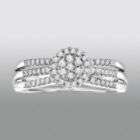   Your Love 1/3 Cttw. Round Cut Diamonds Engagement Ring Sterling Silver