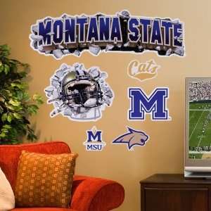  NCAA Montana State Bobcats Logo Wall Crashers