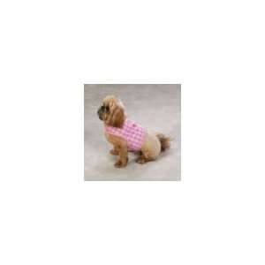  East Side Collection Madras Pink Plaid Harness Dog Vest 