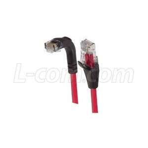   Category 5E Right Angle Patch Cable, RJ45 / RJ45, 15.0 ft Electronics