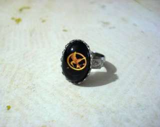 Hunger Games Mocking Jay Adjustable Ring  