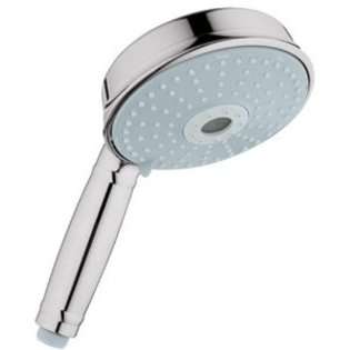 Grohe 27 129 BE0 Rainshower Rustic Hand Held Shower Head, Sterling 