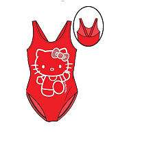 Hello Kitty One Piece Swimsuit   Red   Child Size 2T   AGE Group 